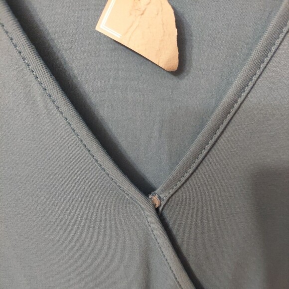 Juicy Couture  Delphinum Blue Faux Wrap Dress Sz 2XL NWT - Picture 4 of 12